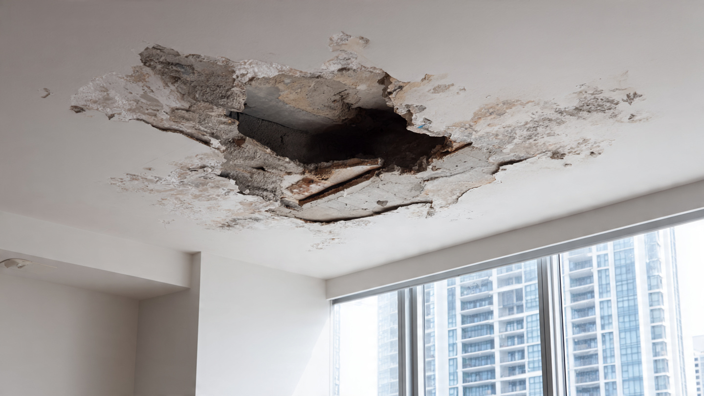 Read more about the article Ceiling Leak vs Pipe Leak: Why It Matters